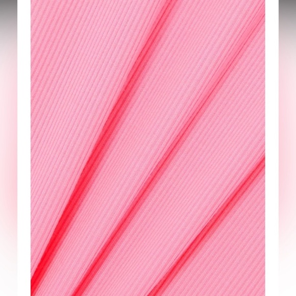 SKIMS SOFT LOUNGE SLEEVELESS LONG DRESS COTTON CANDY PINK - Picture 12 of 17